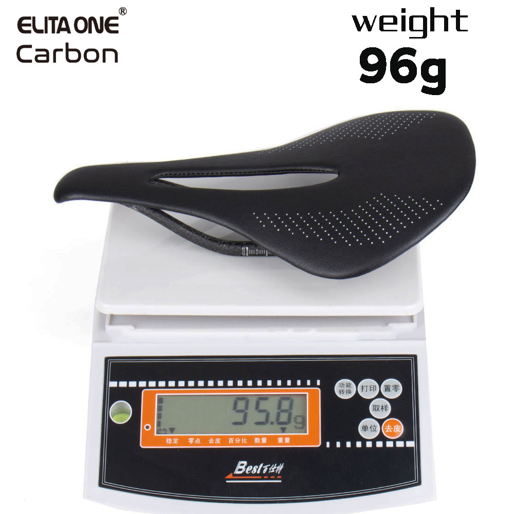 Carbon Fiber Saddle - ELITAONE-sillín de bicicleta de carbono ligero,