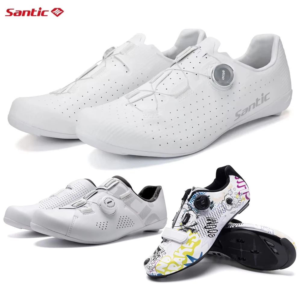 Cycling Shoe Insoles - Zapatillas de ciclismo Santic para hombre