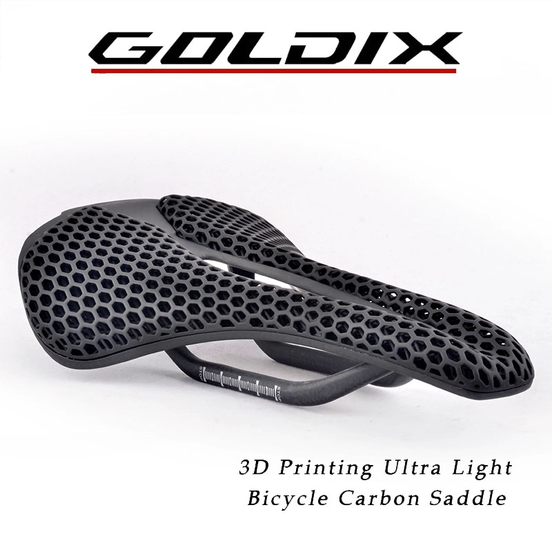 Carbon Fiber Saddle - Sillín de Bicicleta GOLDIX de Carbono,