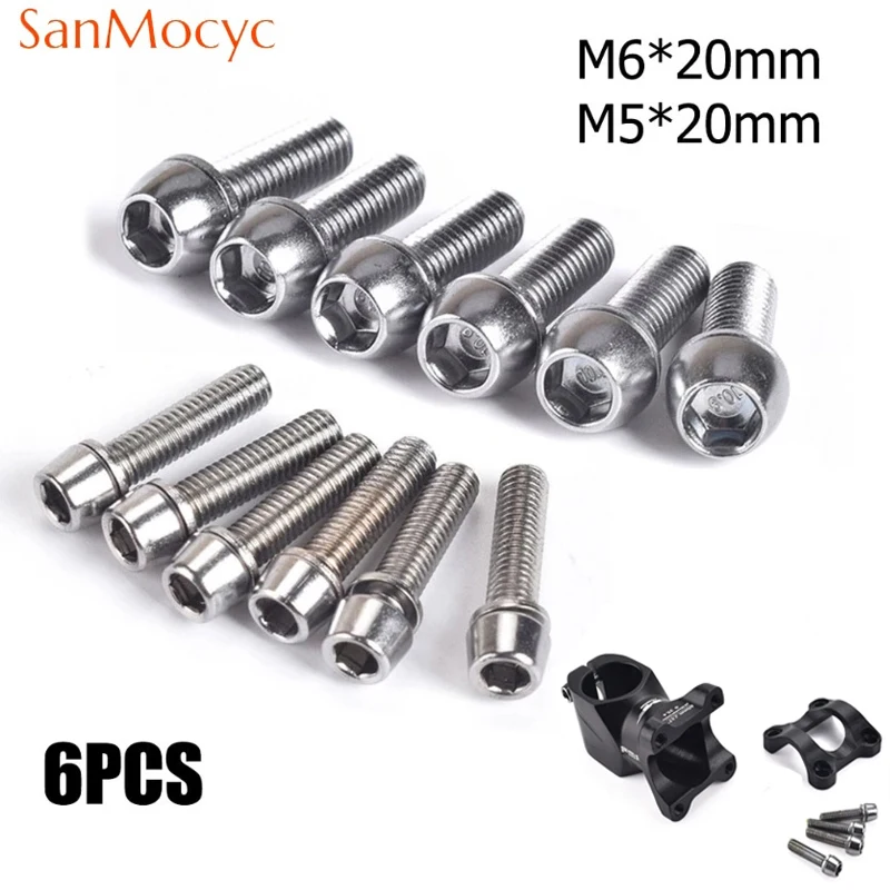 Xc Mtb Gear - Tornillos hexagonales de acero inoxidable para