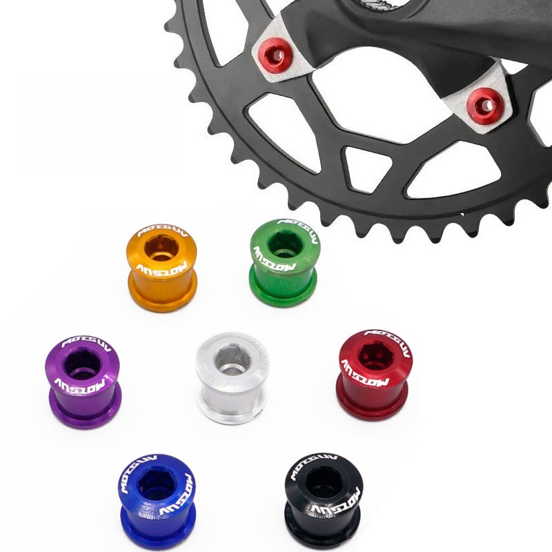 Cycling Gear Parts - Pernos de plato de aluminio, tornillos