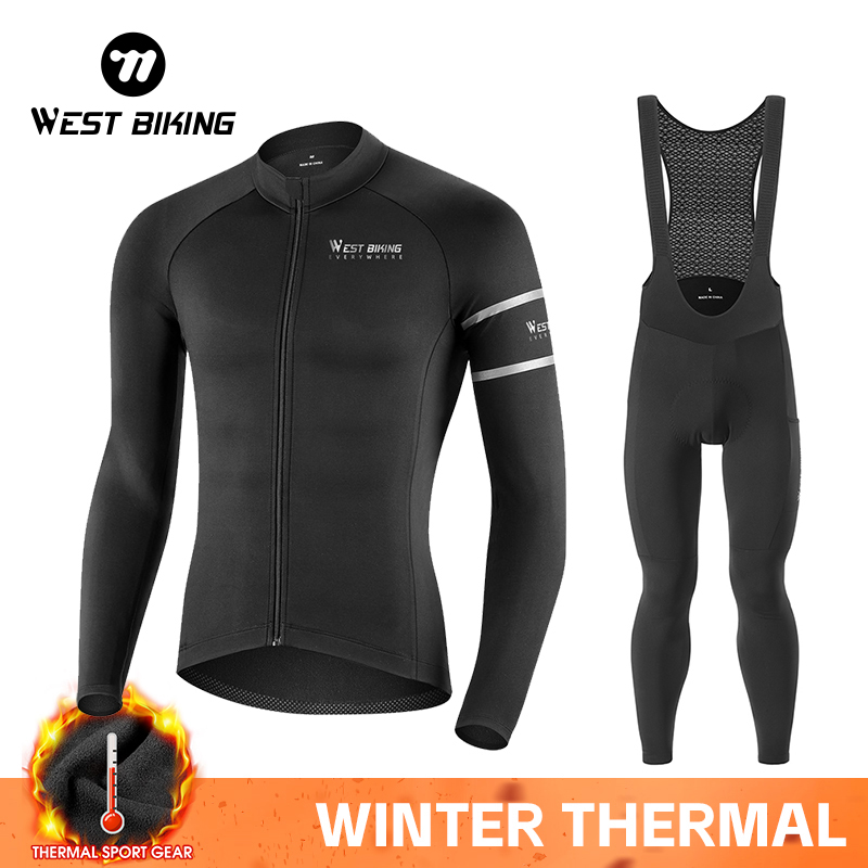 Cycling Gear Lycra - WEST BIKING-Conjunto de Ciclismo de lana