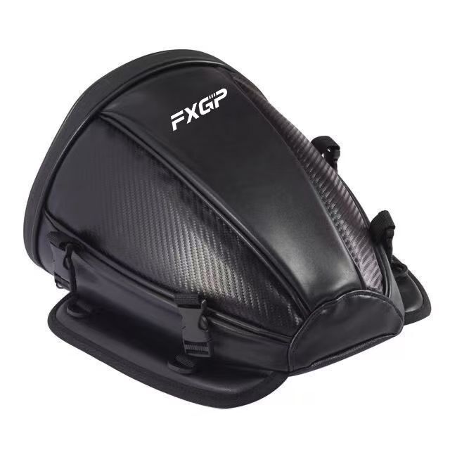 Carbon Fiber Saddle - Bolsa Trasera para Motocicleta FXGP 2026,