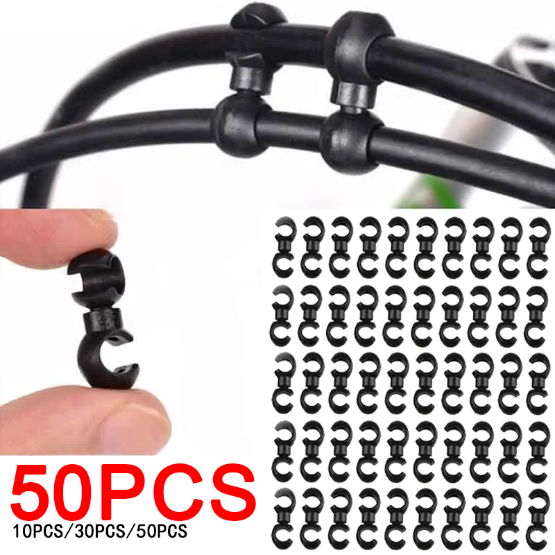 Cycling Gear Parts - Clips giratorios para cables de freno
