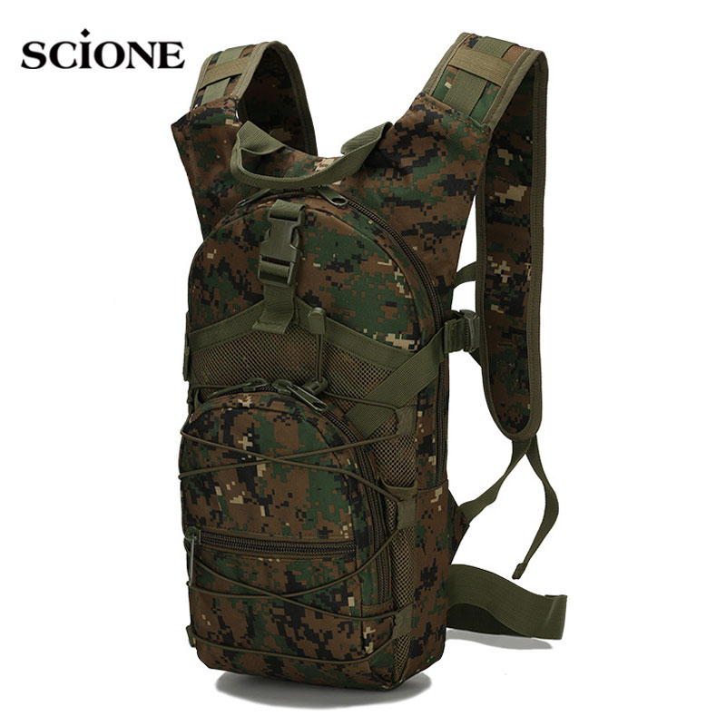 Cycling Gear Organizer - Mochila táctica Molle de 15L, bolsa