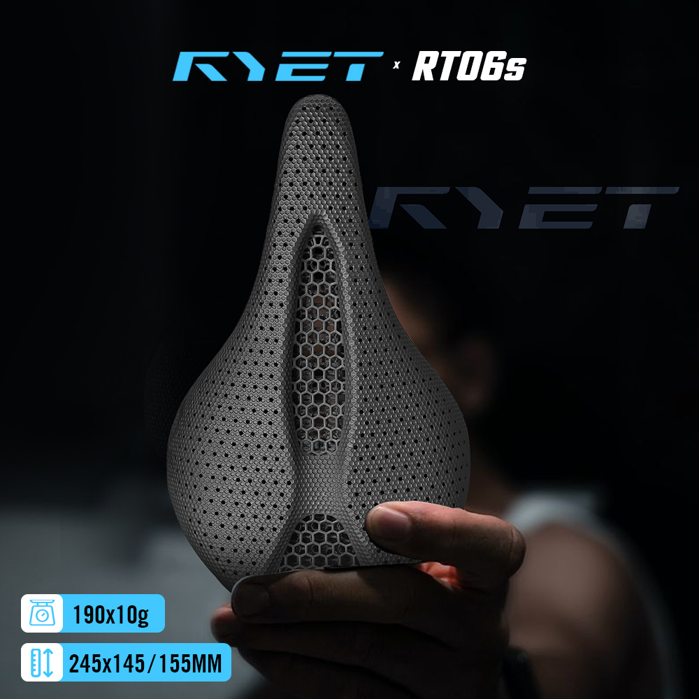 Carbon Fiber Saddle - Sillín de Bicicleta RYET 2026 Impreso