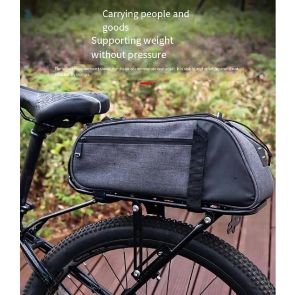 Bike Cargo Rack - Portaequipajes trasero para bicicleta con freno