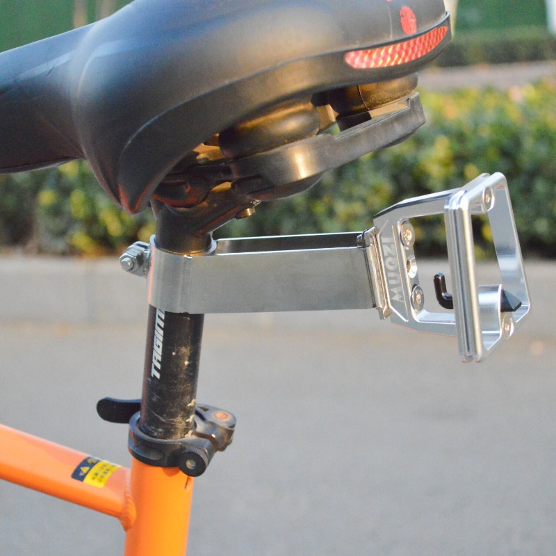 Bike Cargo Rack - Portaequipajes de Bicicleta Ligero, de Acero