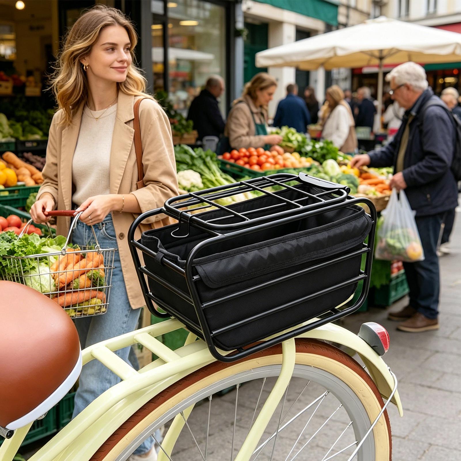Cesta para bicicleta para perr - Bike Cargo Rack reseña y precio