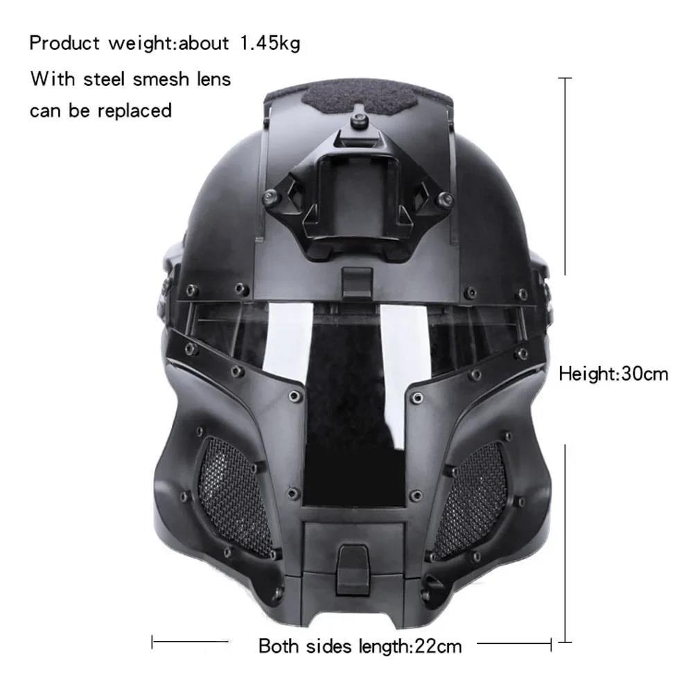 Casco táctico Modular Medieval - Cycling Gear In Winter reseña y precio