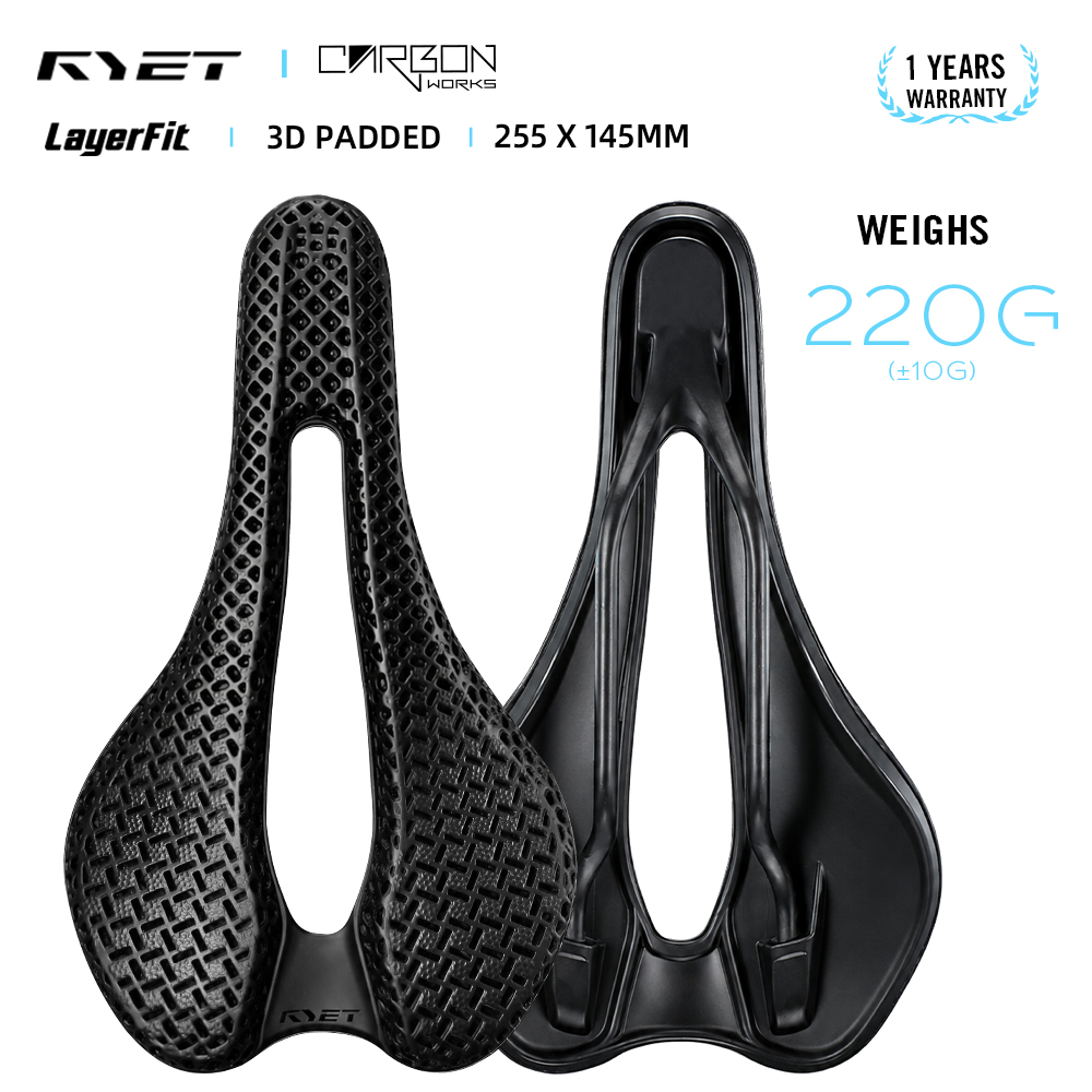 Sillín de Bicicleta RYET 2026  - Carbon Fiber Saddle reseña y precio