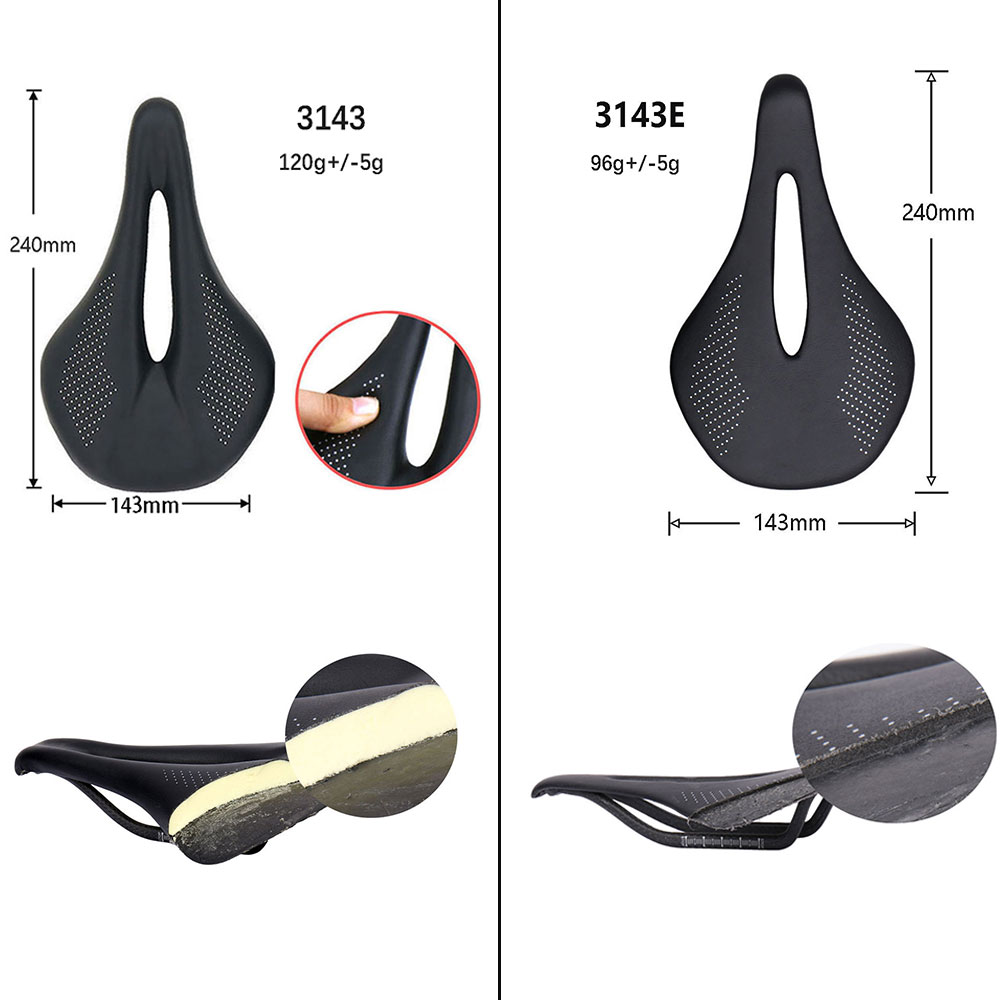 ELITAONE-sillín de bicicleta d - Carbon Fiber Saddle reseña y precio
