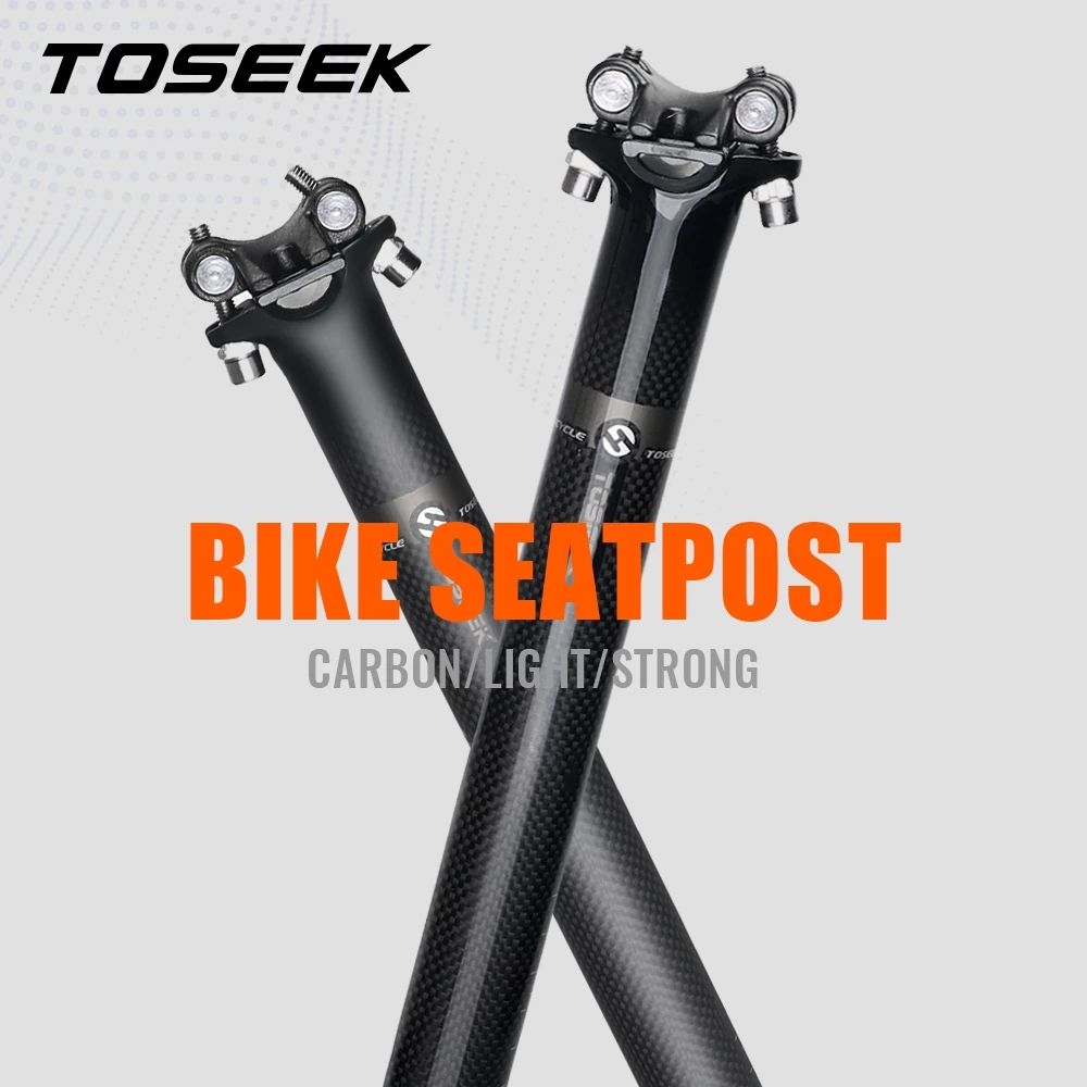 TOSEEK 3K mate fibra de carbon - Carbon Fiber Saddle reseña y precio