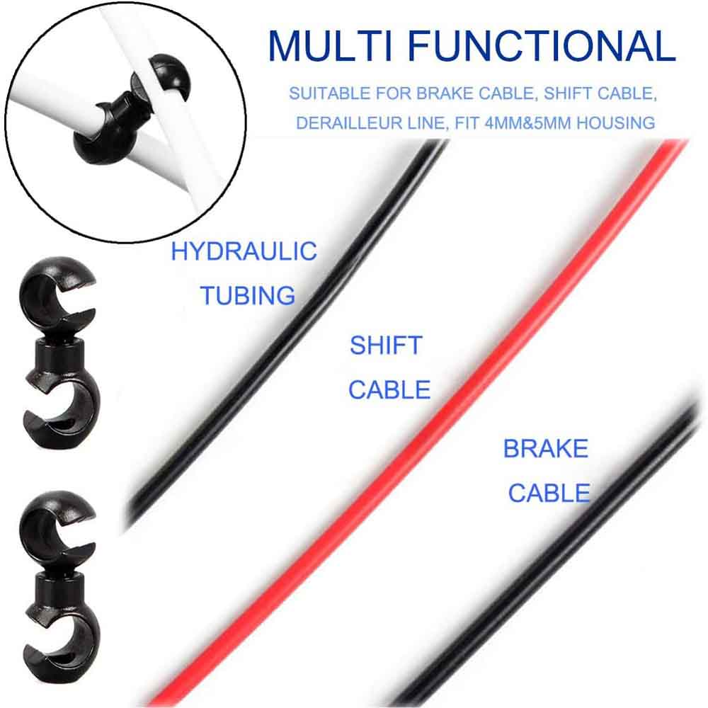Clips giratorios para cables d - Cycling Gear Parts reseña y precio