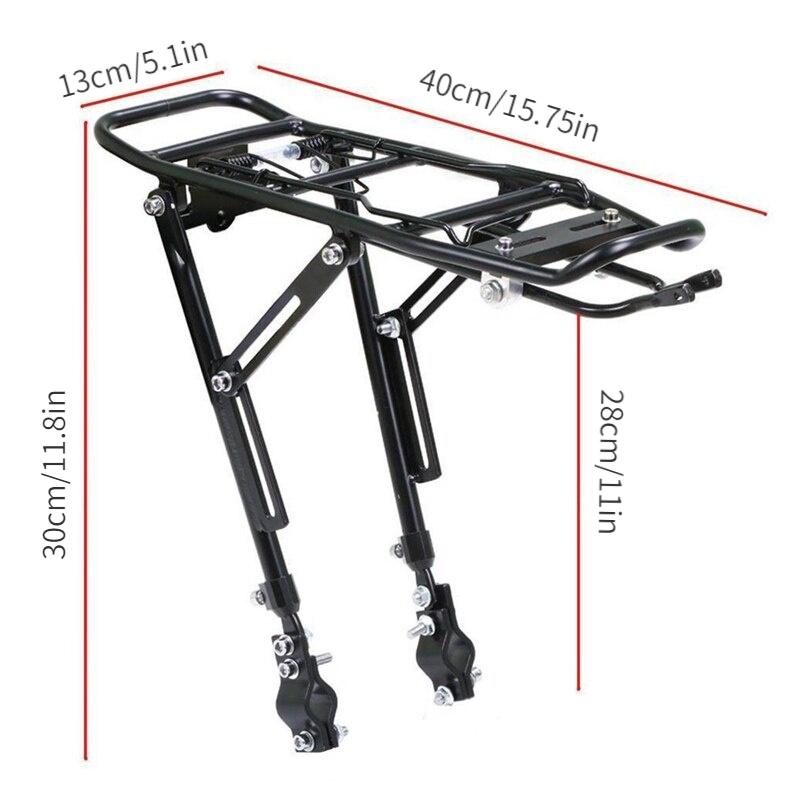 Portabicicletas trasero de ale - Bike Cargo Rack reseña y precio