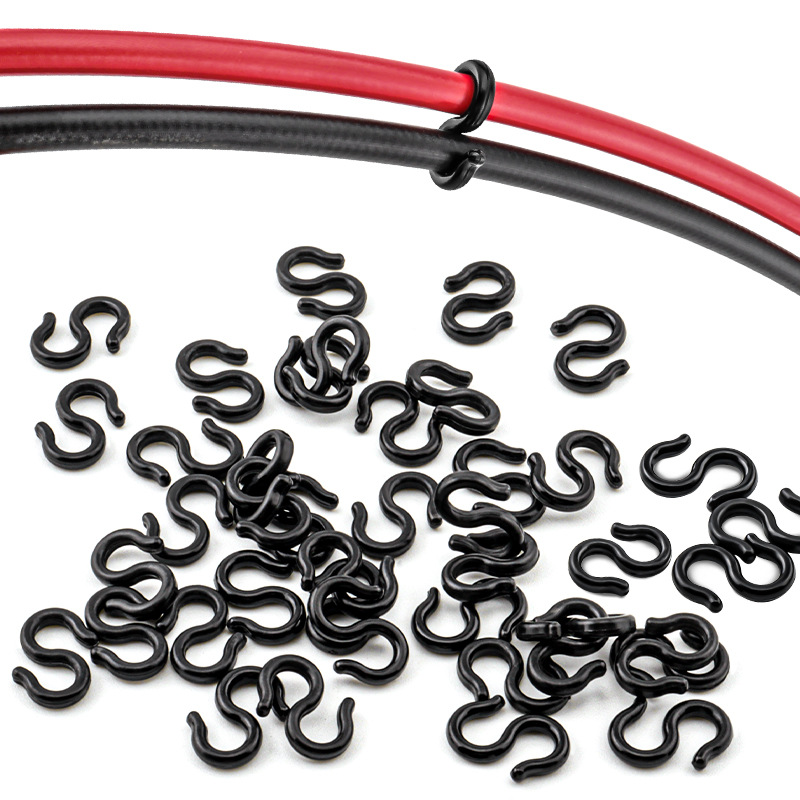 20 unidades de clips para cabl - Cycling Gear Parts reseña y precio