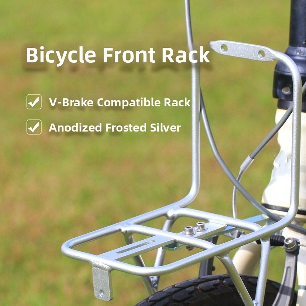 Canasta Delantera de Aleación  - Bike Cargo Rack reseña y precio
