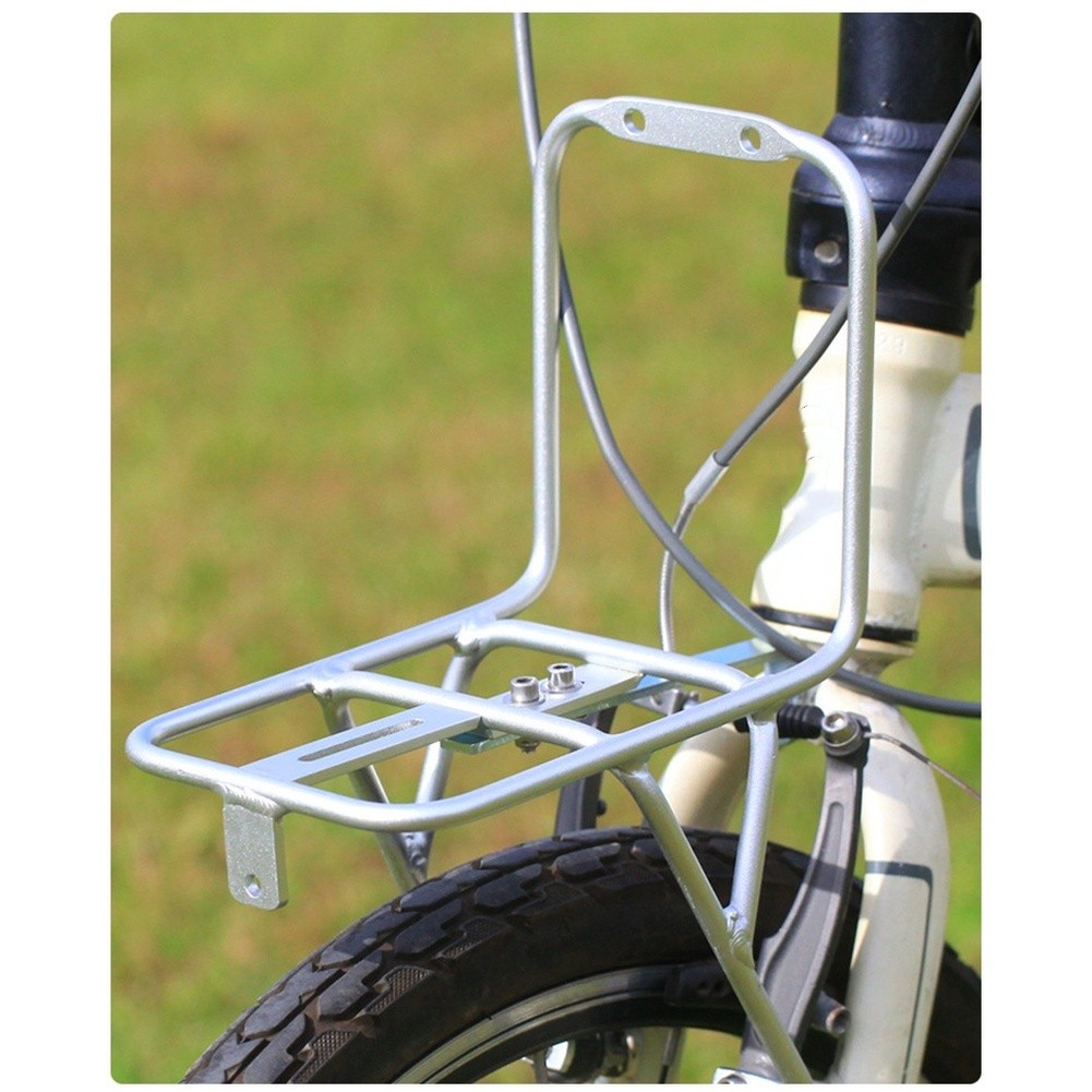 Cesta delantera de aluminio/al - Bike Cargo Rack reseña y precio