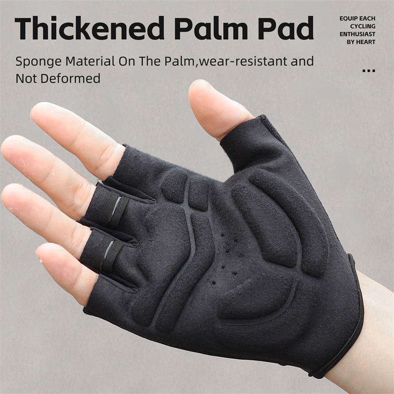 WEST BIKING-guantes de medio d - Cycling Gear Lycra reseña y precio
