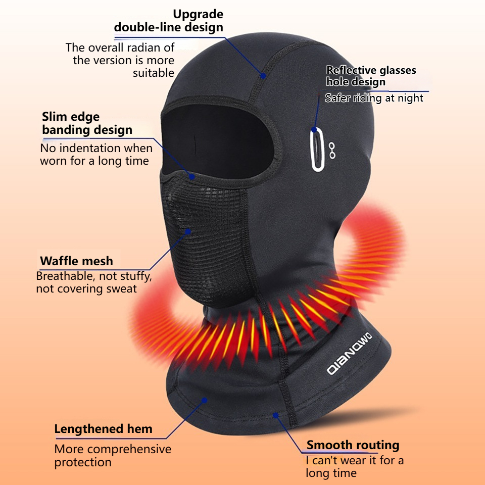 NOFOXO-mascarilla facial para  - Cycling Gear In Winter reseña y precio