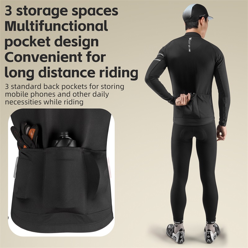 WEST BIKING-Conjunto de Ciclis - Cycling Gear Lycra reseña y precio