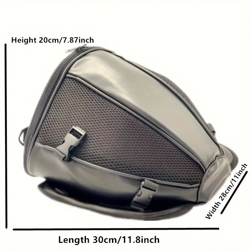 Bolsa Trasera para Motocicleta - Carbon Fiber Saddle reseña y precio