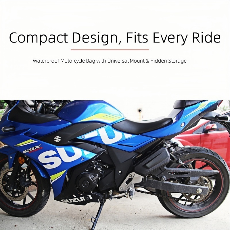 Bolsa Lateral para Motocicleta - Carbon Fiber Saddle reseña y precio