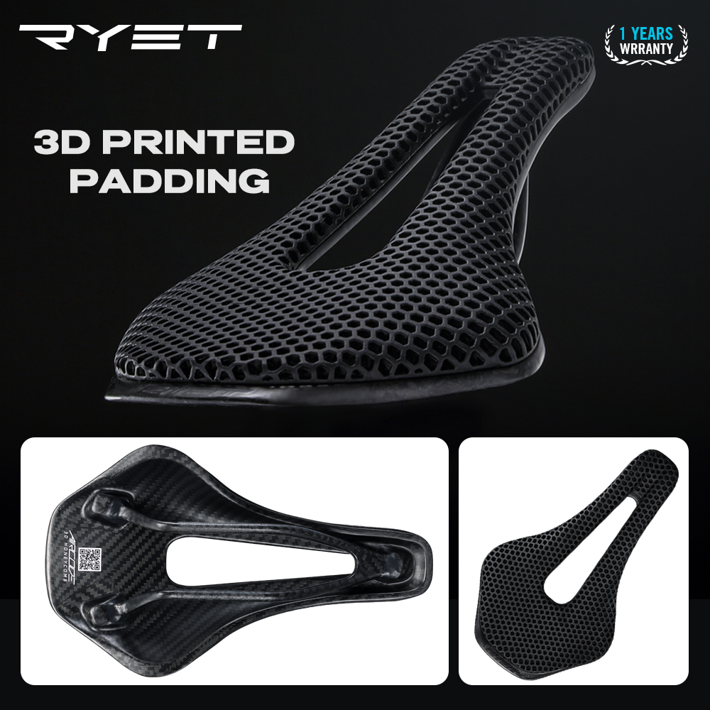 RYET-sillín de bicicleta con e - Carbon Fiber Saddle reseña y precio