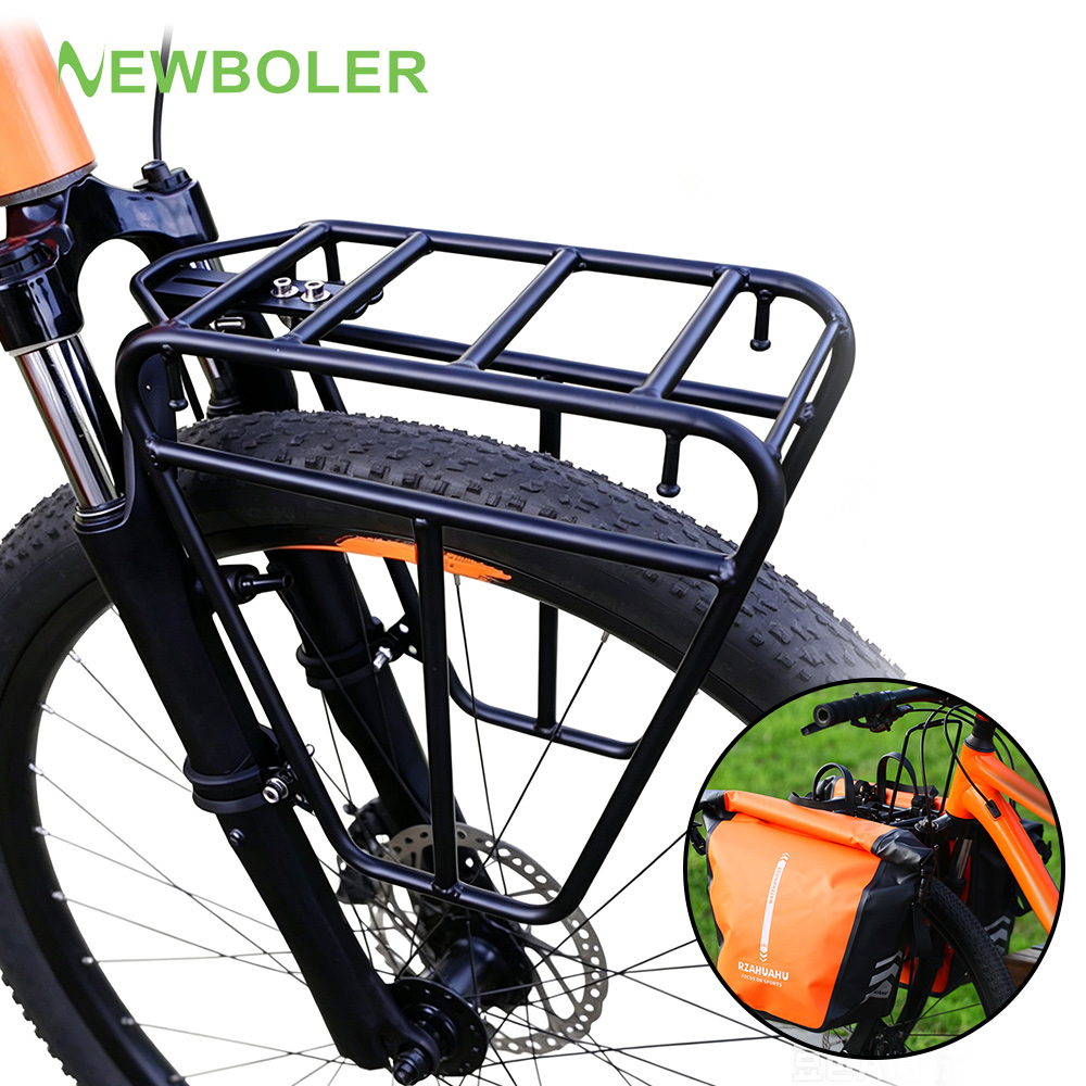 NEWBOLER Portabultos Delantero - Bike Cargo Rack reseña y precio