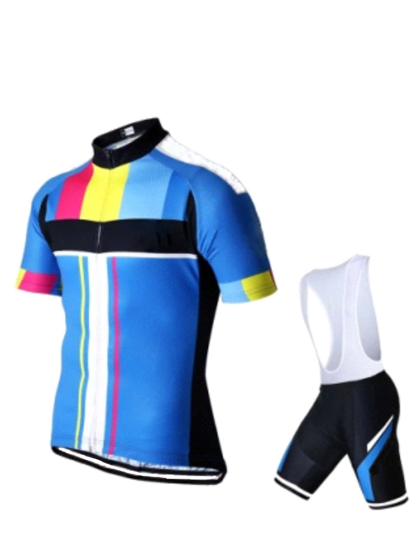Conjunto de camiseta y pantalo - Cycling Gear Lycra reseña y precio