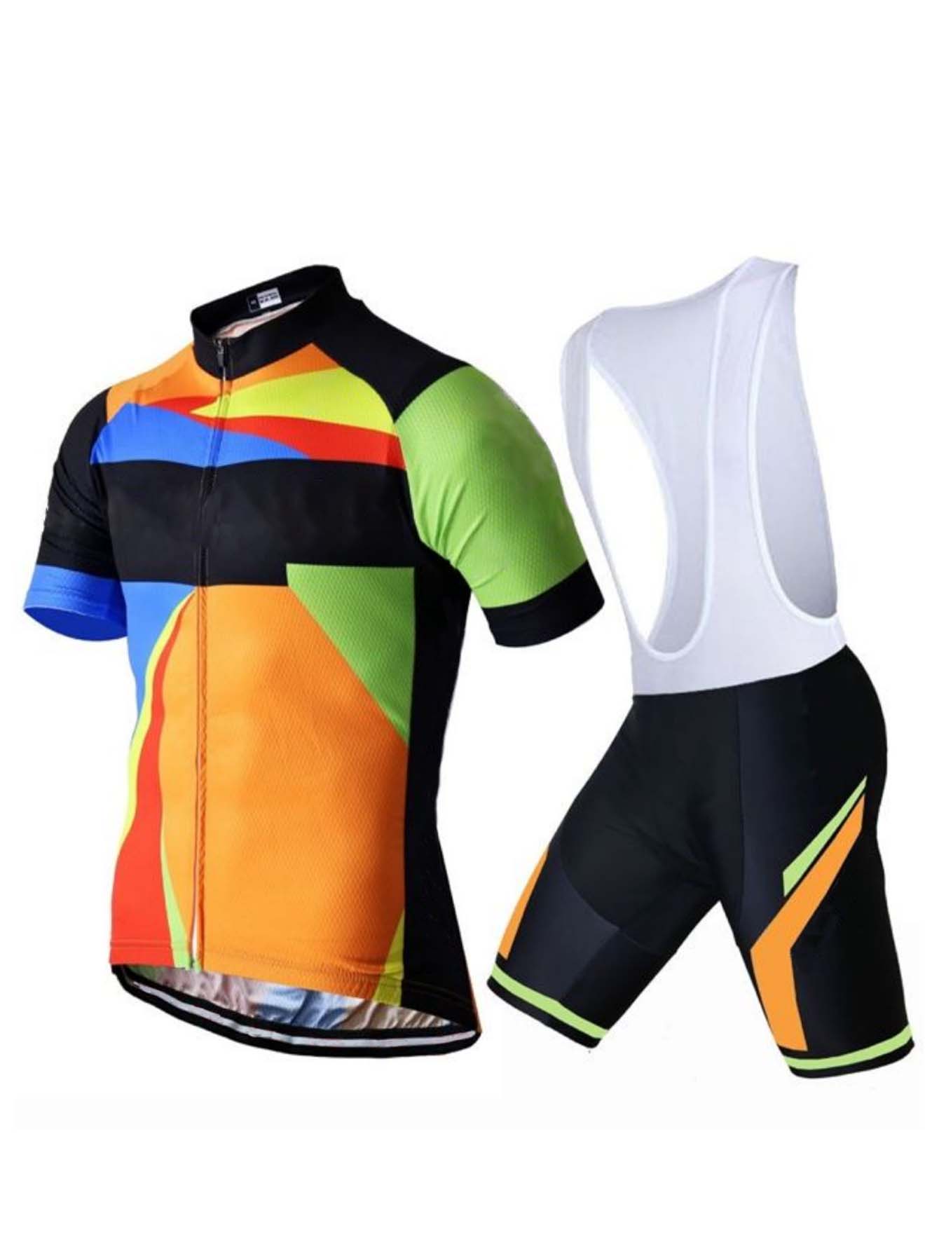 Conjunto de camiseta y pantalo - Cycling Gear Lycra reseña y precio