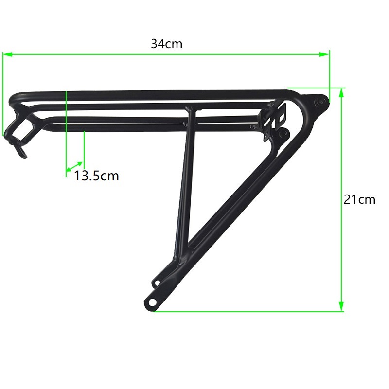 Portaequipajes de bicicleta pa - Bike Cargo Rack reseña y precio