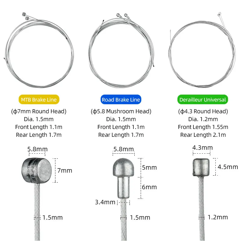Kit de Cables de cambio de fre - Cycling Gear Parts reseña y precio