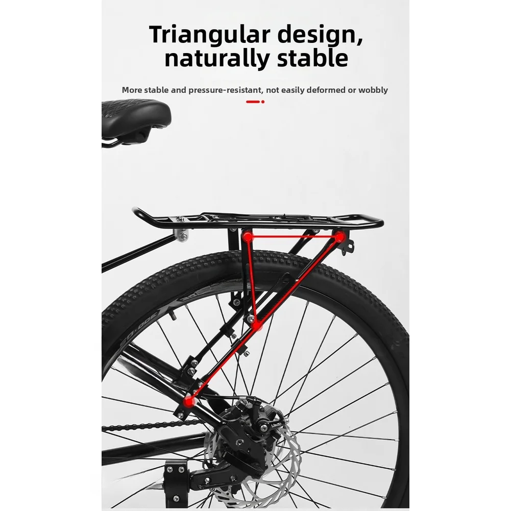 Portaequipajes trasero para bi - Bike Cargo Rack reseña y precio