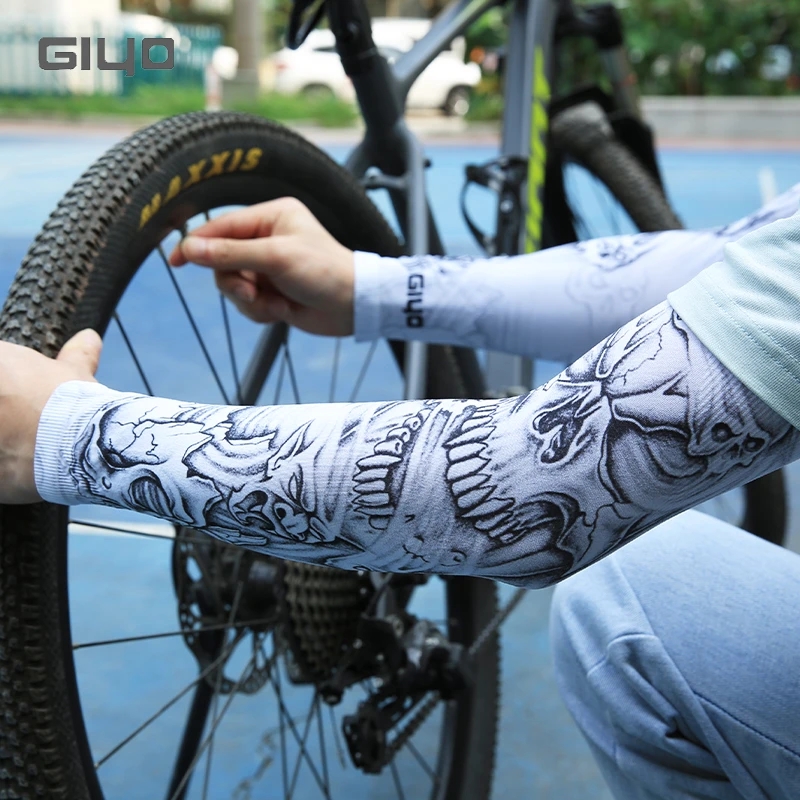 GIYO Mangas de tela fría para  - Cycling Gear Lycra reseña y precio