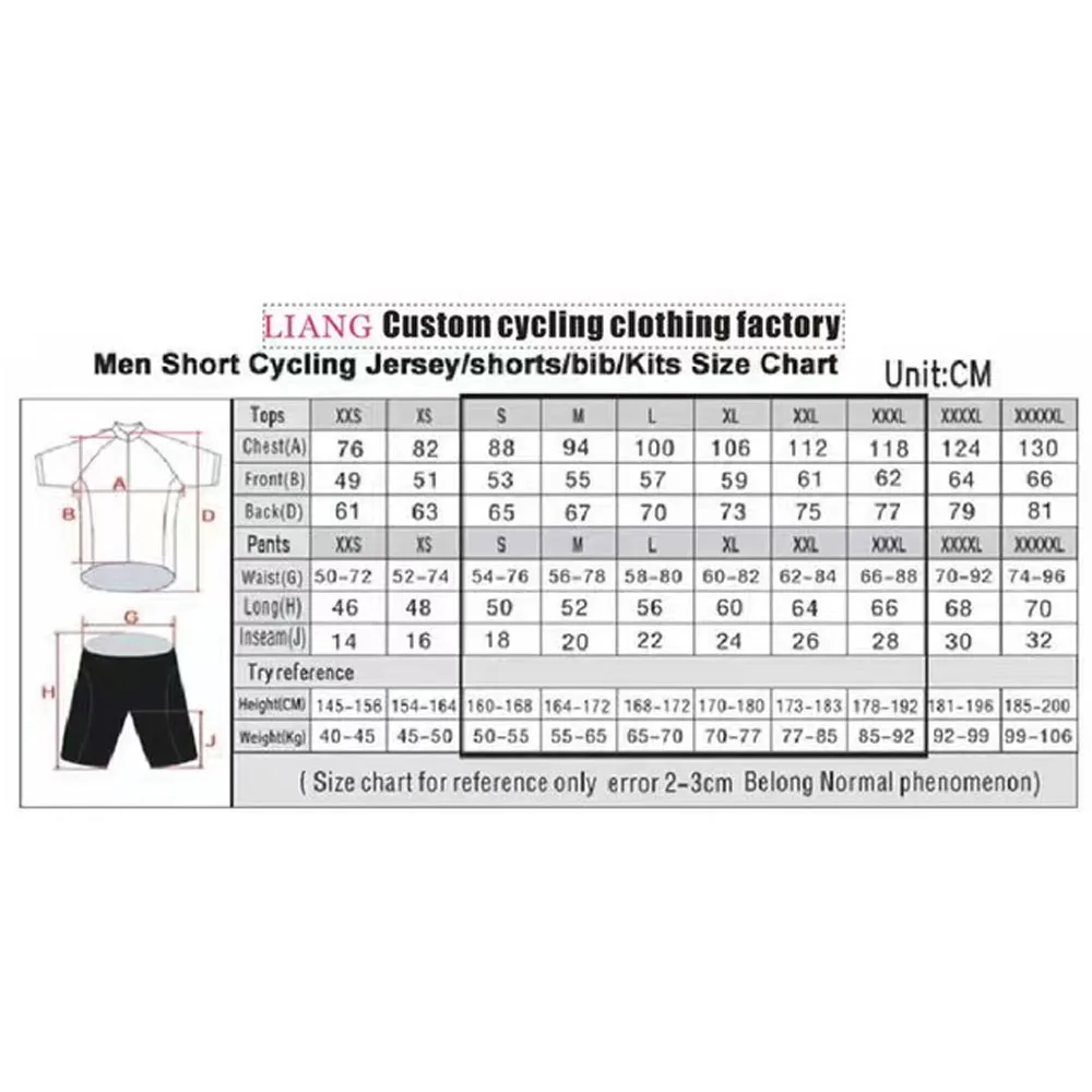 Conjunto de Jersey de Ciclismo - Cycling Gear Lycra reseña y precio